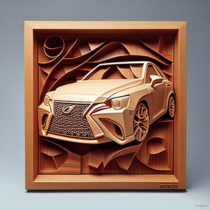 3D модель Lexus IS (STL)